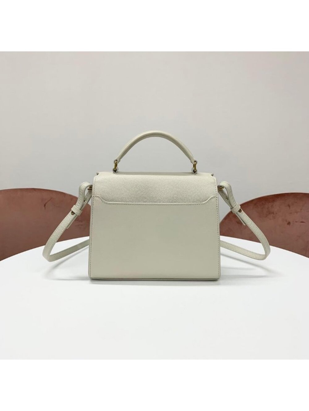 Saint Laurent Cassandra Logo 2-Way Shoulder Bag - Picture 3 of 10